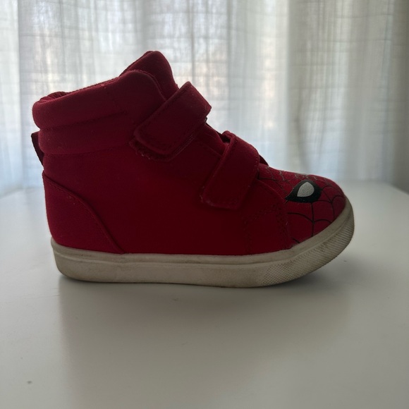 Toddler Size 7 Spider-Man Hight Tops - Picture 6 of 8